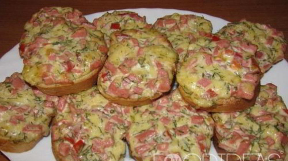 Как приготовить бутерброд-пиццу