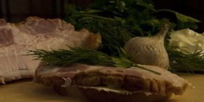 Рецепт бутерброда с грудинкой