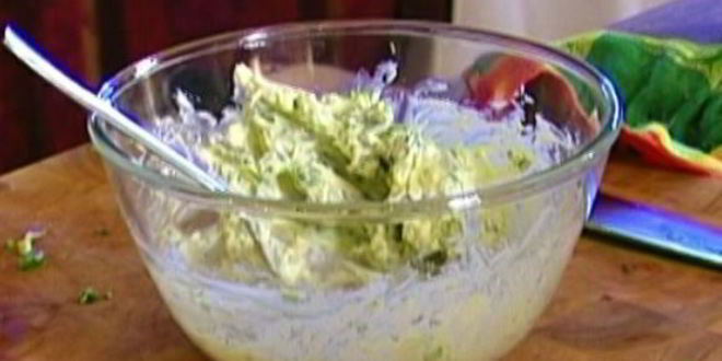 Рецепт бутерброда с раками и маскарпоне