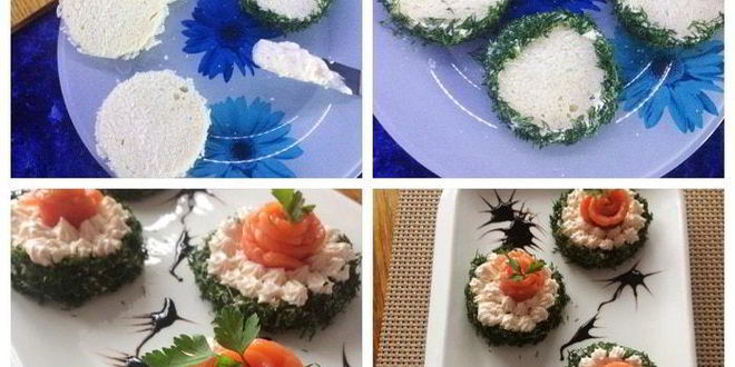 Рецепт бутерброда со сливочно-рыбным кремом