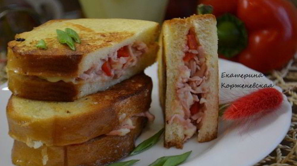 Как приготовить бутерброд в кляре