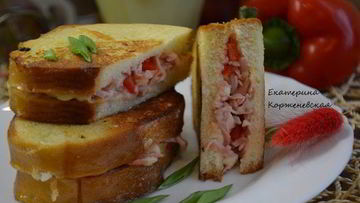 Рецепт Бутерброда в кляре