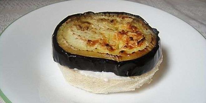 Рецепт бутербродов с баклажанами