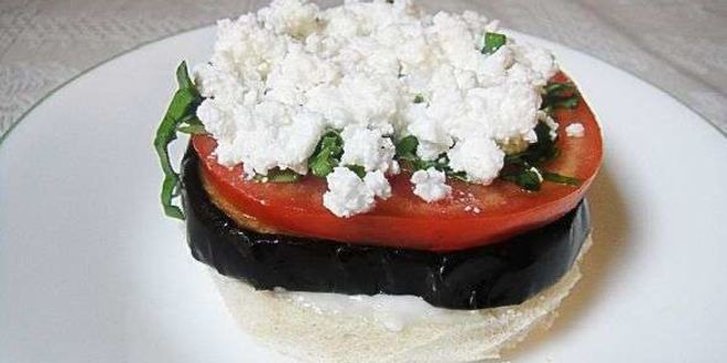 Рецепт бутербродов с баклажанами