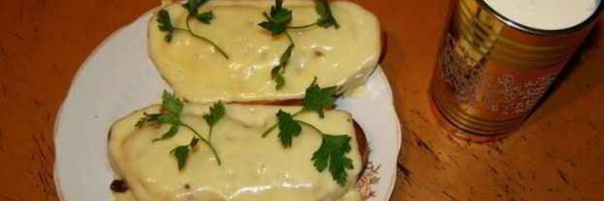 Рецепт Бутербродов с чесноком и сыром