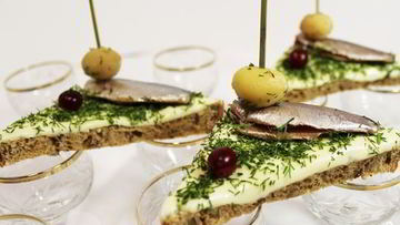 Рецепт Бутербродов с килькой