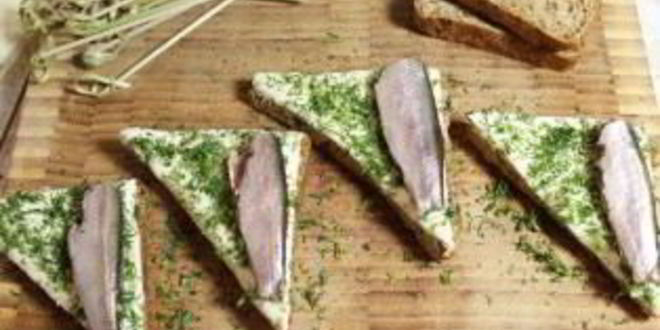 Рецепт бутербродов с килькой