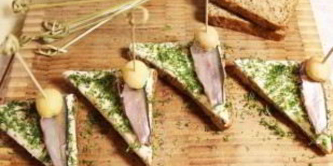 Рецепт бутербродов с килькой