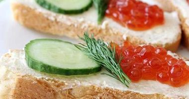 Рецепт Бутербродов с красной икрой