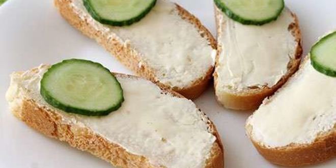 Рецепт бутербродов с красной икрой