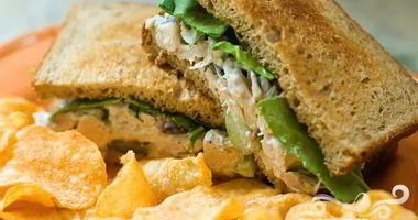 Рецепт Бутербродов с куриным салатом