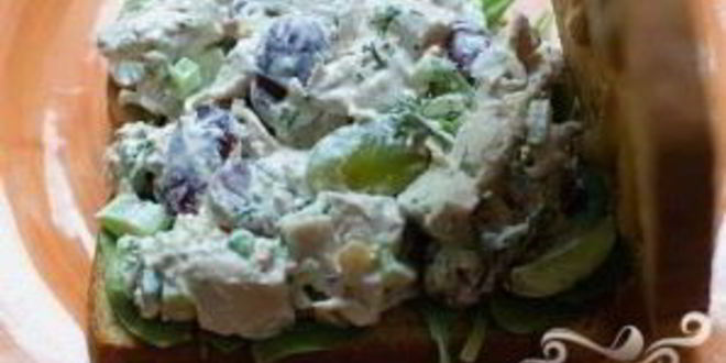 Рецепт бутербродов с куриным салатом