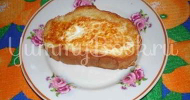 Рецепт Бутербродов с обжаренным яйцом