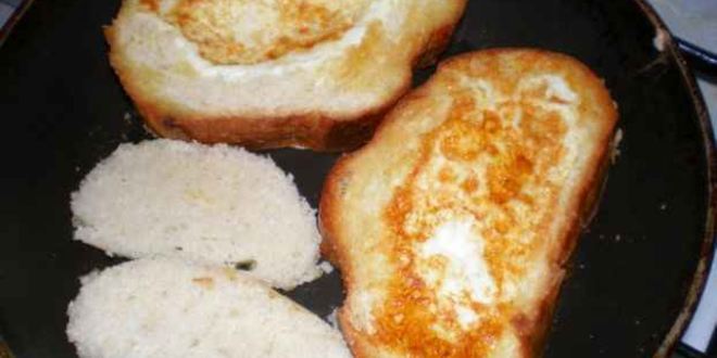 Рецепт бутербродов с обжаренным яйцом