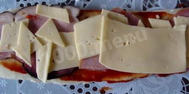 Рецепт бутербродов с ветчиной