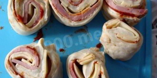 Рецепт бутербродов с ветчиной