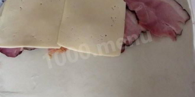 Рецепт бутербродов с ветчиной