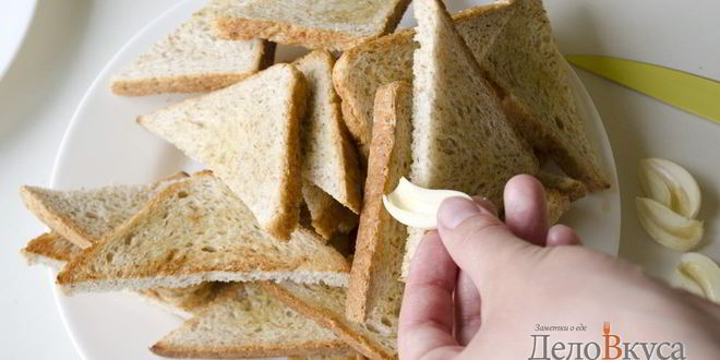 Рецепт бутербродов со шпротами