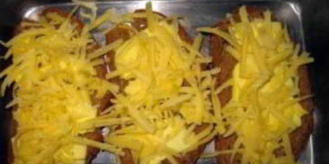 Рецепт горячих бутербродов с сыром в духовке