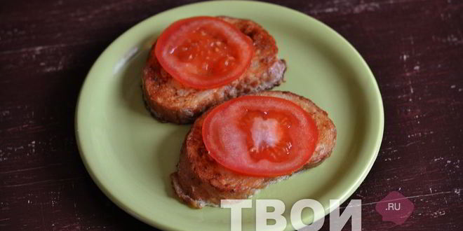 Рецепт горячих бутербродов