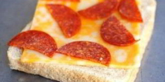 Рецепт горячих пицца-бутерброды