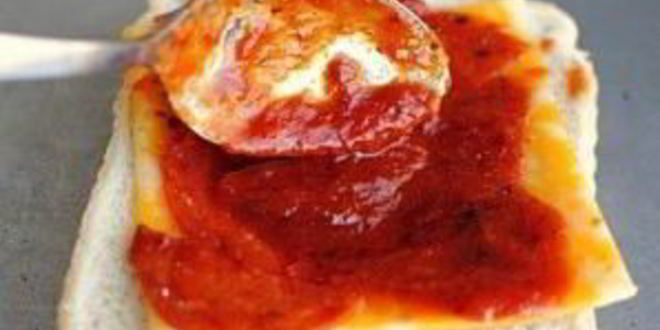 Рецепт горячих пицца-бутерброды