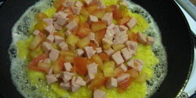 Рецепт горячего бутерброда для завтрака