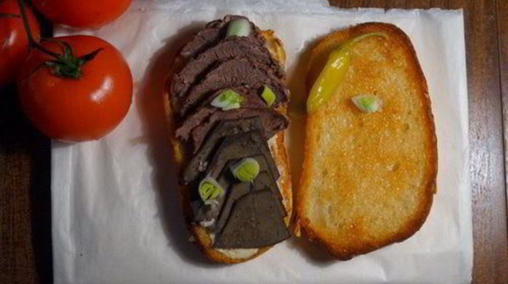 Как приготовить горячий бутерброд с ливером