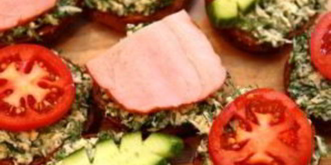 Рецепт летних бутербродов