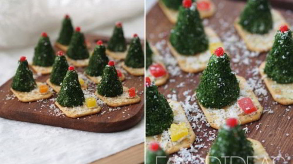Как приготовить новогодние бутерброды