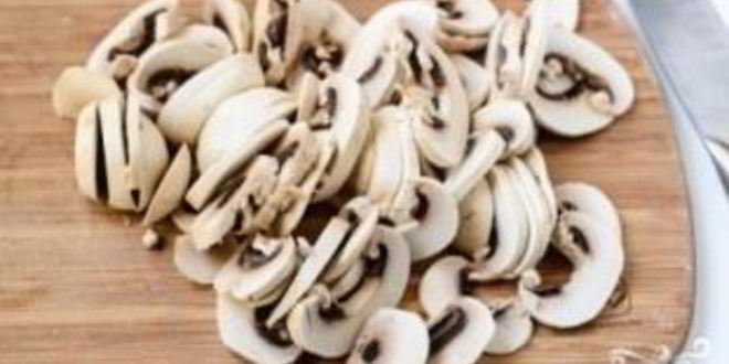 Рецепт запеченных бутербродов с грибами