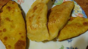 Рецепт Чебуреков из заварного теста