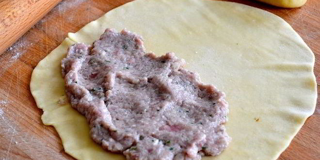 Рецепт чебуреков на заварном тесте