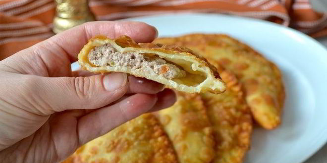 Рецепт чебуреков на заварном тесте