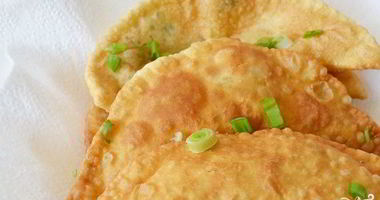 Рецепт Чебуреков с брынзой и зеленью