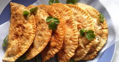 Рецепт Чебуреков с мясом и зеленью