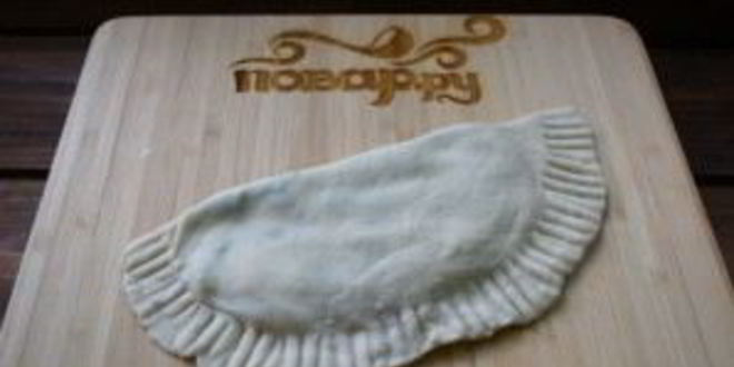 Рецепт чебуреков с творогом и зеленью