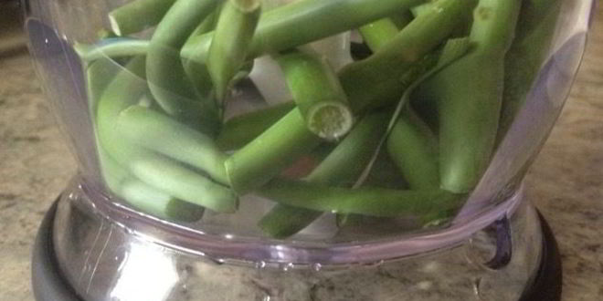 Рецепт чесночной пасты из стрел молодого чеснока