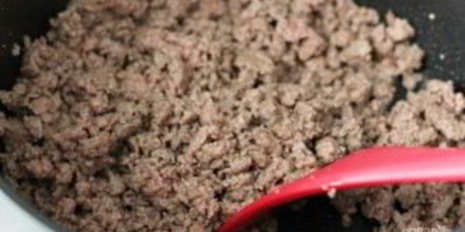 Рецепт чизбургера-супа с фаршем