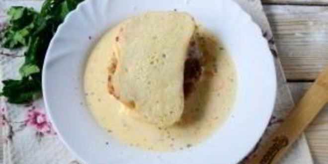 Рецепт чизбургера во французском тосте