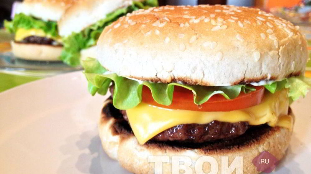 Как приготовить чизбургер