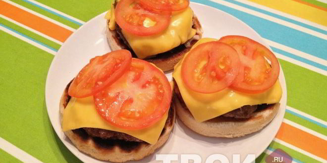 Рецепт чизбургера