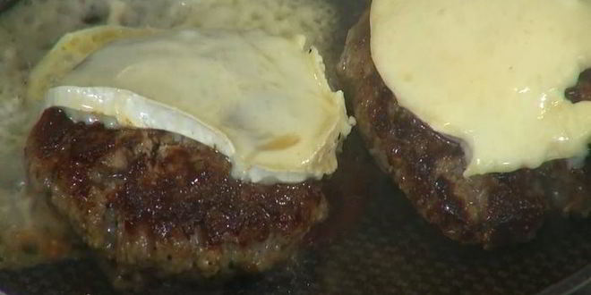 Рецепт чизбургеров с грибами