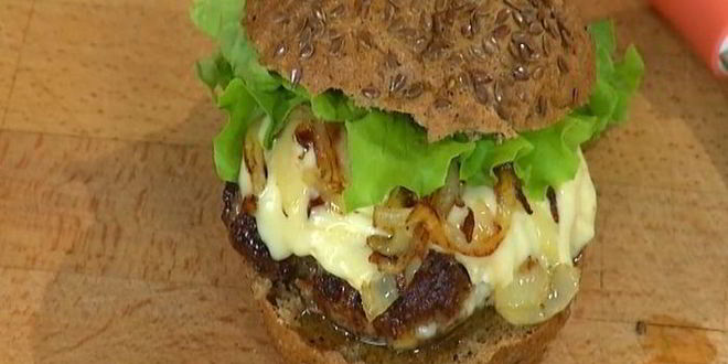 Рецепт чизбургеров с грибами