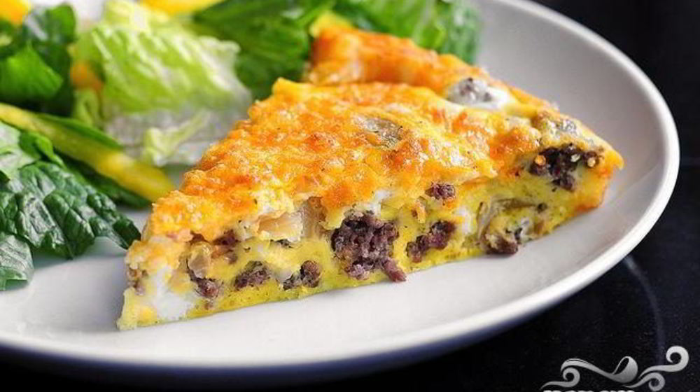 Как приготовить фритату чизбургер