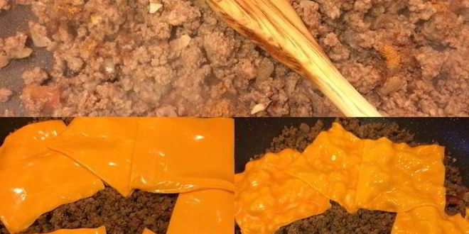 Рецепт лучшего тако-чизбургер