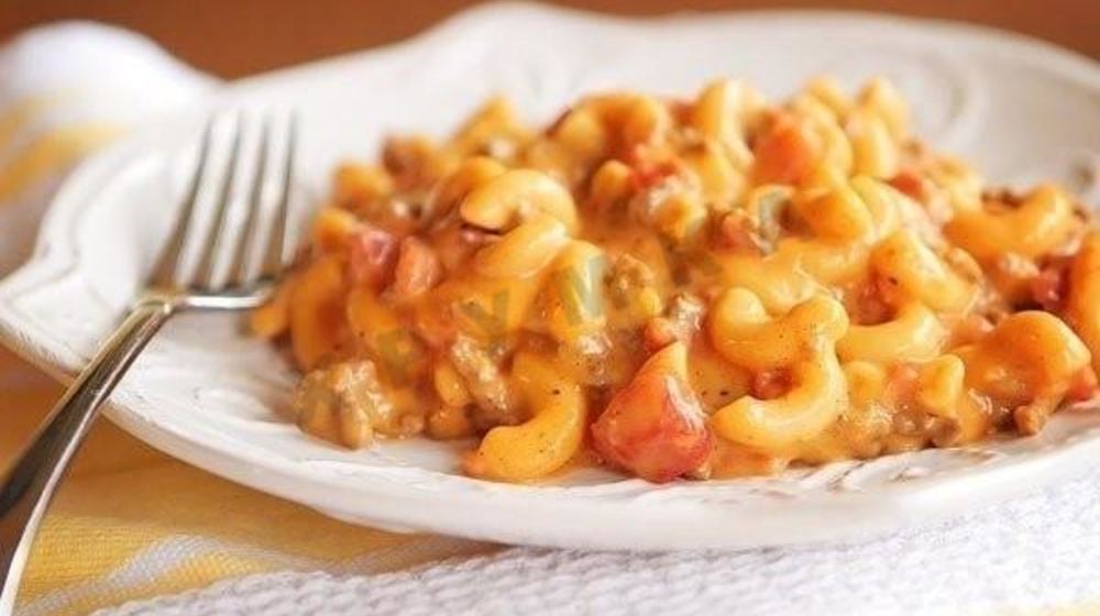 Как приготовить макароны чизбургер