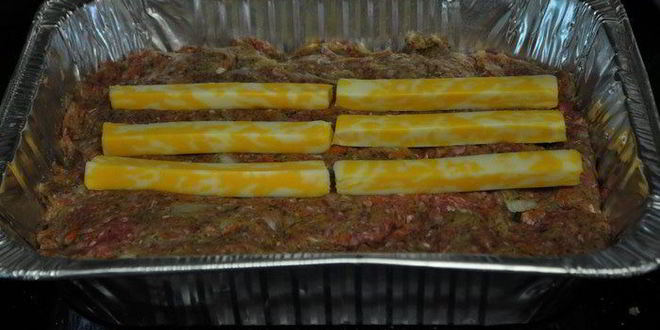 Рецепт мясного хлеба-чизбургера