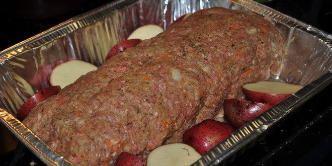 Рецепт мясного хлеба-чизбургера