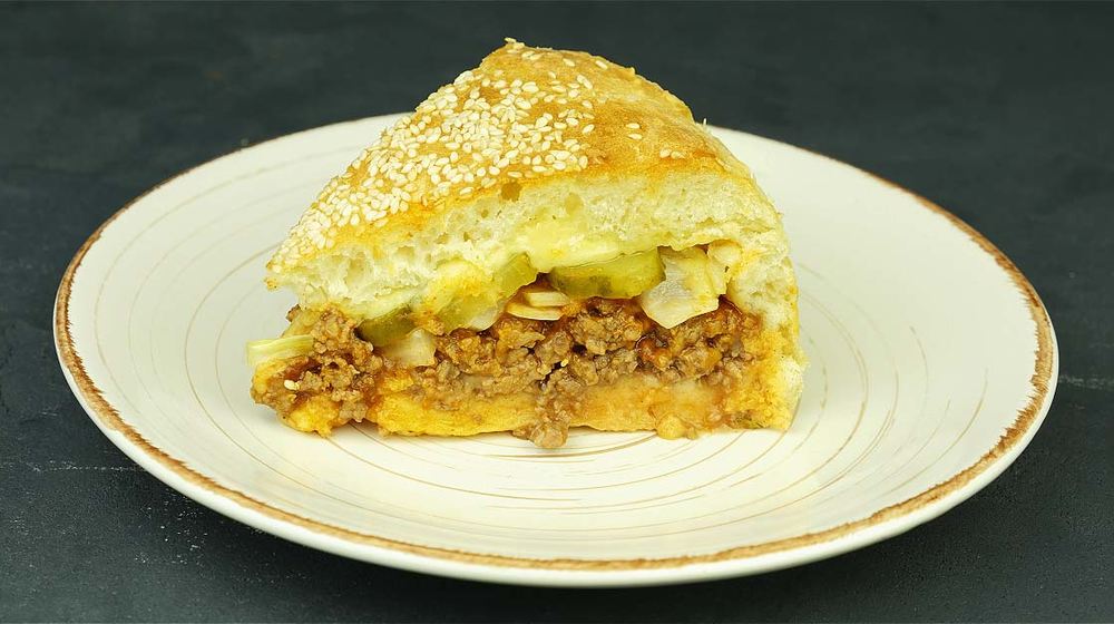 Как приготовить пирог-чизбургер